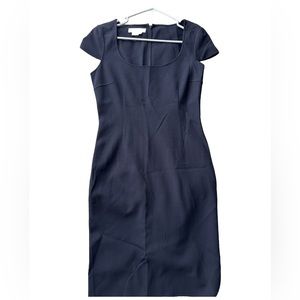 Women’s Michael Kors Navy Capped Sleeve Dress
